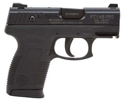 Taurus 1145031P Model 145 MillPro 45 ACP 3.25" 10+1 Polymer Grip Blued Finish