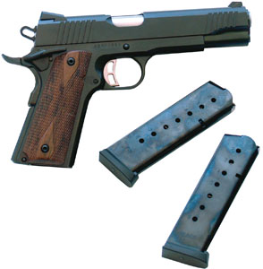 Citadel M-1911 Full Size 45 ACP 5" 8+1 Checkered Wood Grip Blue